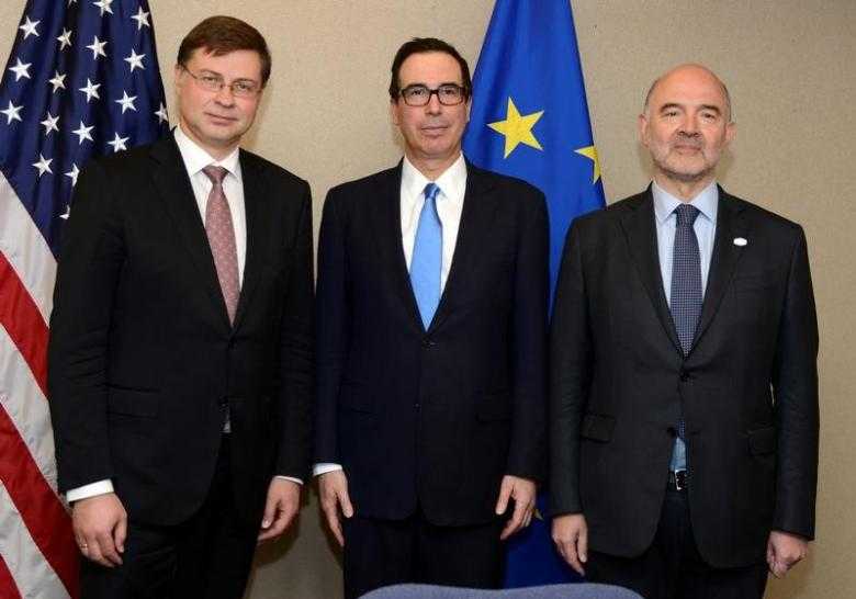 Global Finance Leaders Find A More Temperate Trump In Washington